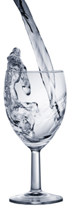 Ionized Water glass